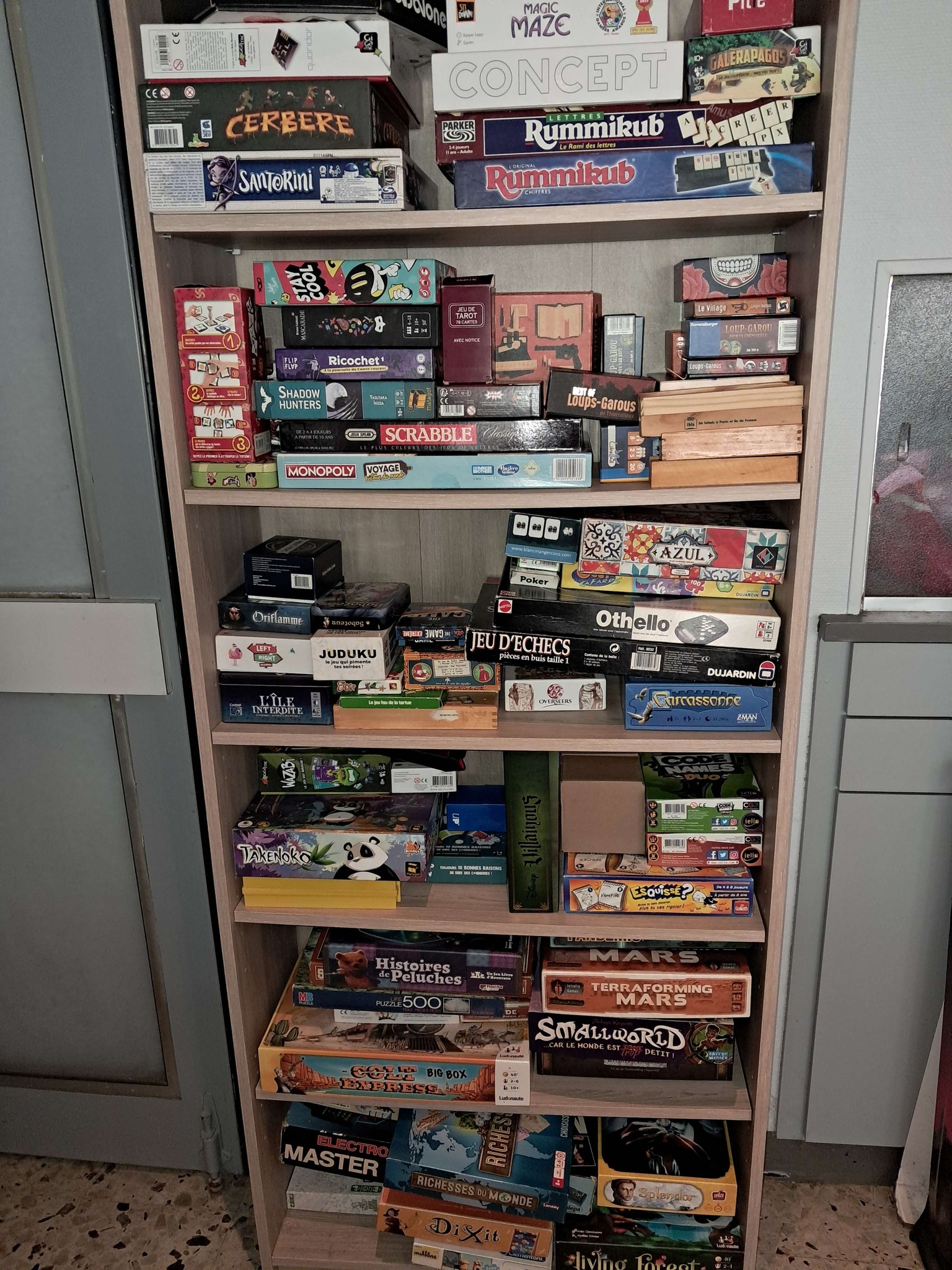 Collection de jeux de société