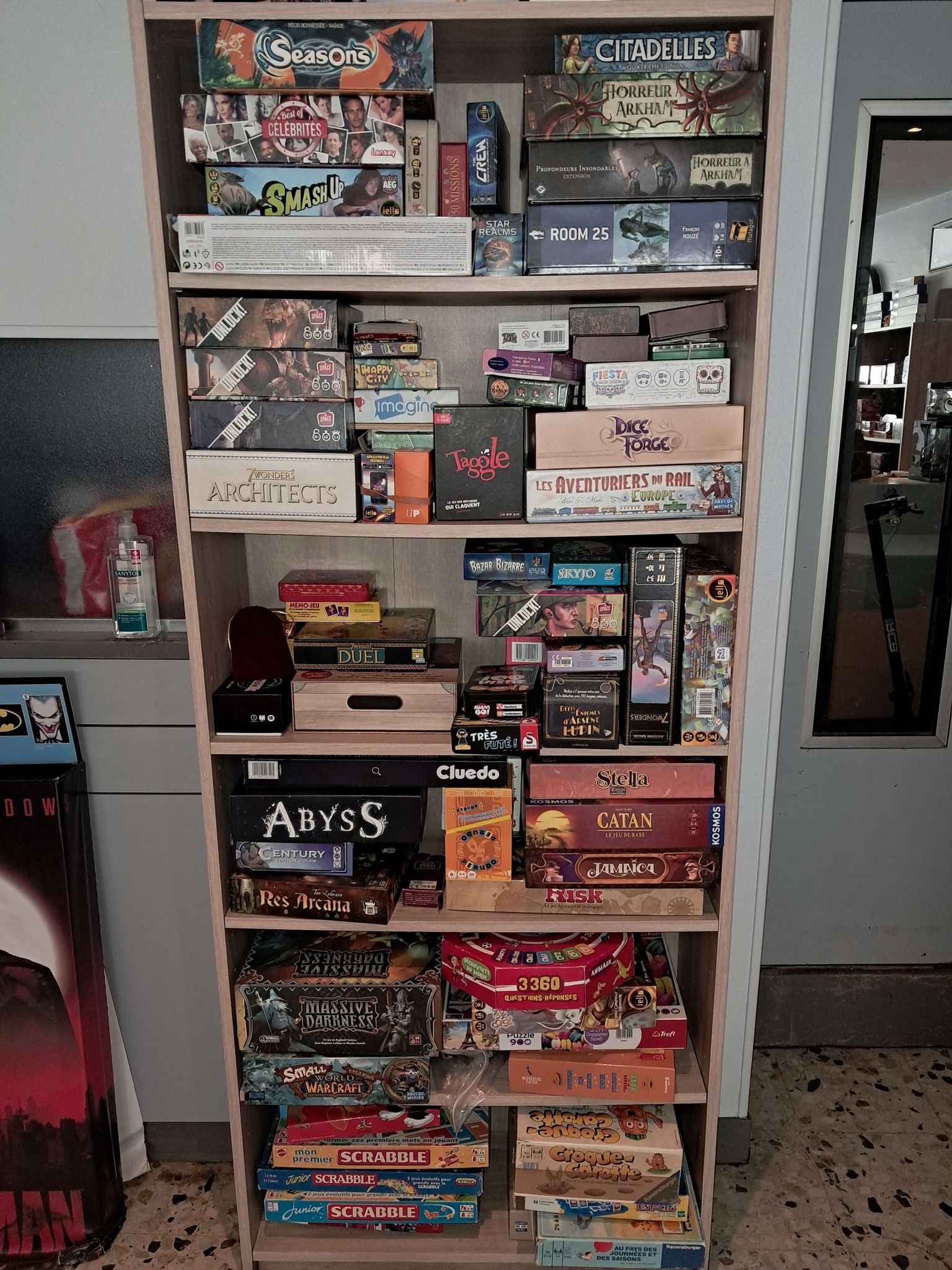 Bibliothèque de jeux de société